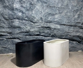 Chậu Trồng Cây Chữ Nhật Lớn 50x50x100 cm